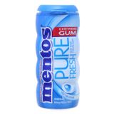  Kẹo singum không đường Mentos Pure Fresh vị bạc hà và trà xanh 28g 