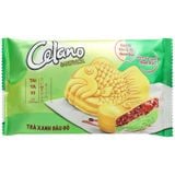  Kem bánh cá Celano vị trà xanh đậu đỏ gói 70g 