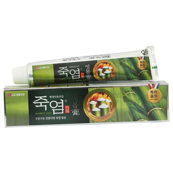  Kem đánh răng Bamboo Salt tinh chất muối tre chăm sóc nướu răng 140 g 