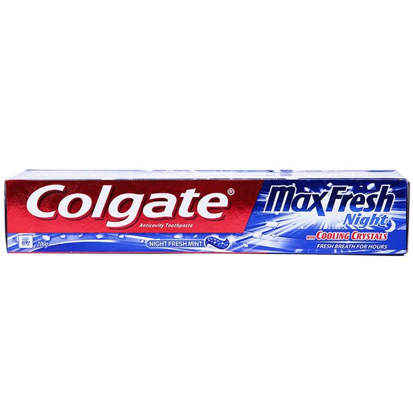  Kem đánh răng Colgate Max Fresh Night  cây 200g 