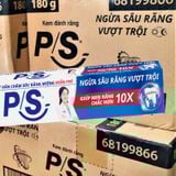  Kem đánh răng PS ngừa sâu răng vượt trội thùng 36 hộp x 180g 