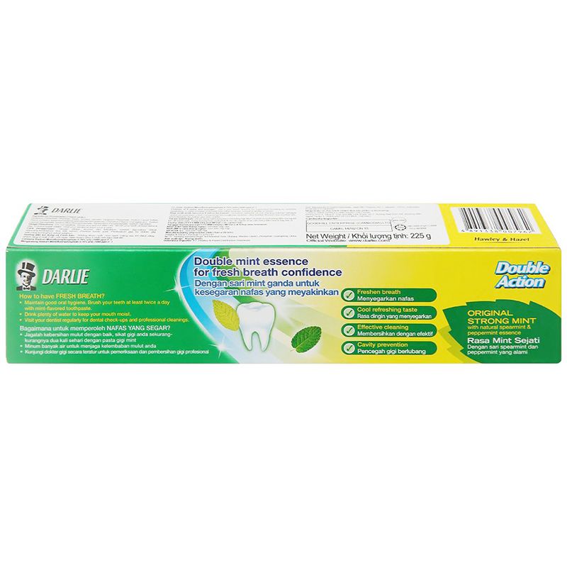  Kem đánh răng Darlie Double Action tuýp 225g 