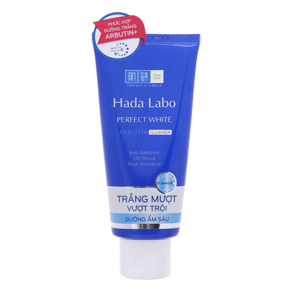  Kem rửa mặt Hada Labo dưỡng trắng 80g 