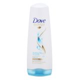  Kem xả Dove Keratin Smooth dưỡng tóc bồng bềnh chai 335g 