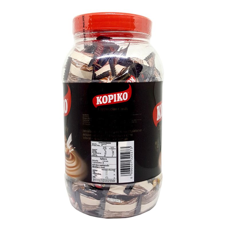  Kẹo cà phê Kopiko vị capuchino thùng 6 hũ x 600g 