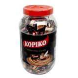  Kẹo cà phê Kopiko vị capuchino thùng 6 hũ x 600g 