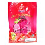  Kẹo dẻo Belffood Joli's Gummy Strawberry Flavour gói 100g 