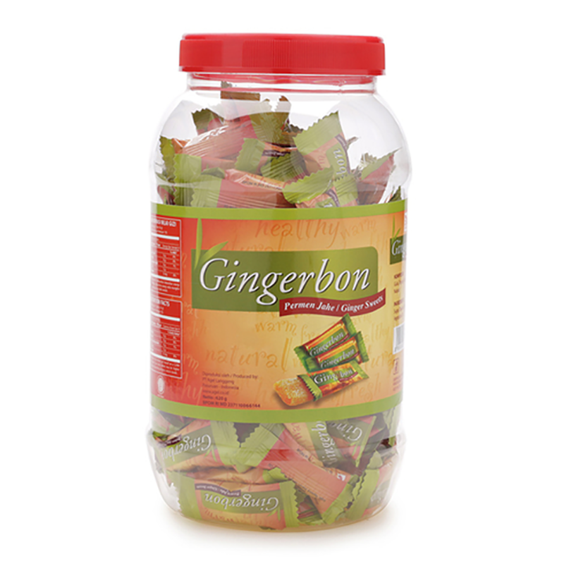  Kẹo gừng dẻo Gingerbon chanh mật ong gói 620 g 