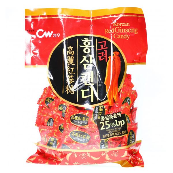  Kẹo hồng sâm Hàn Quốc Cw gói 300g 