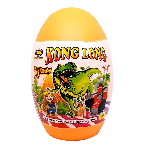  Kẹo hương trái cây tổng hợp Kong Long hộp 100g 