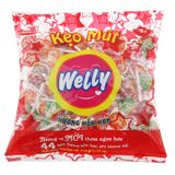  Kẹo mút Bibica Welly hương hỗn hợp 44 que gói 396g 