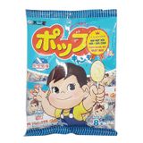  Kẹo mút sữa hỗn hợp Fujiya sữa chua 8 cây gói 46g 