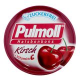  Kẹo ngậm ho không đường Pulmoll Kirsch vị cherry hộp 50g 