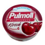  Kẹo ngậm ho không đường Pulmoll Kirsch vị cherry hộp 50g 