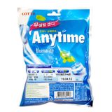  Kẹo ngậm không đường Lotte Anytime Bluemarine bộ 3 gói x 74g 