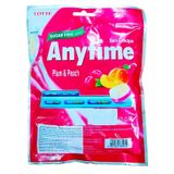  Kẹo ngậm Lotte Anytime mận đào bộ 3 gói x 74g 