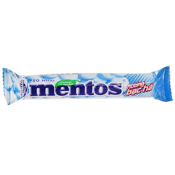  Kẹo nhai hương bạc hà Mentos thỏi 30g 