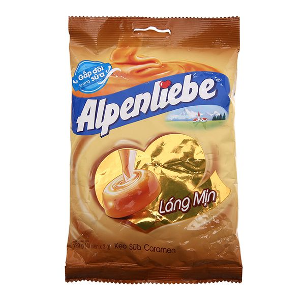  Kẹo sữa caramen Alpenliebe gói 120g 