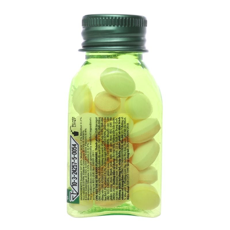  Kẹo the Play More vị táo xanh hũ 22g 