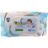  Khăn ướt em bé Tina Tino Baby Wipes hương tự nhiên gói 80 tờ 