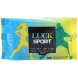  Khăn ướt LUCK SPORT 1 lớp không mùi gói 30 tờ 