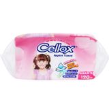  Khăn giấy ăn Cellox 1 lớp gói 120 tờ 