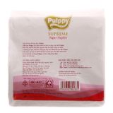  Khăn giấy ăn Pulppy Supreme 2 lớp gói 80 tờ 
