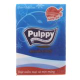  Khăn giấy bỏ túi Pulppy hương quế 3 lớp 10 tờ lốc 10 gói 