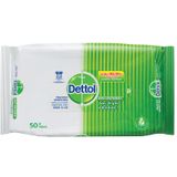  Khăn ướt Dettol kháng khuẩn 99,99 % gói 50 miếng 