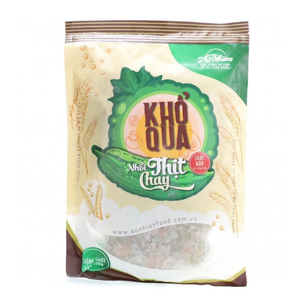  Khổ qua nhồi thịt chay An Nhiên khay 300g 