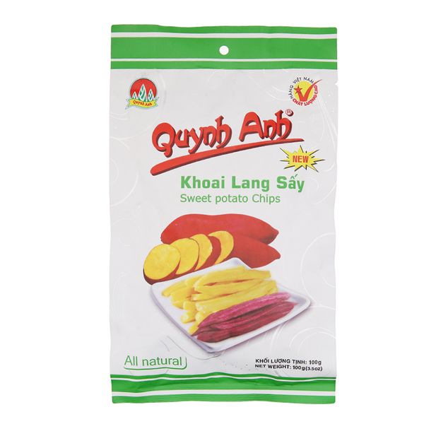  Khoai lang sấy Quỳnh Anh gói 100g 