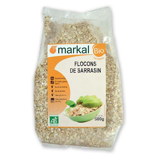  Kiều mạch cán dẹp hữu cơ Markal gói 500g 