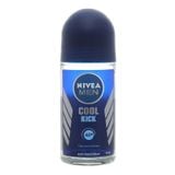  Lăn khử mùi Nivea Men Cool Kick cool active mát lạnh chai 25ml 