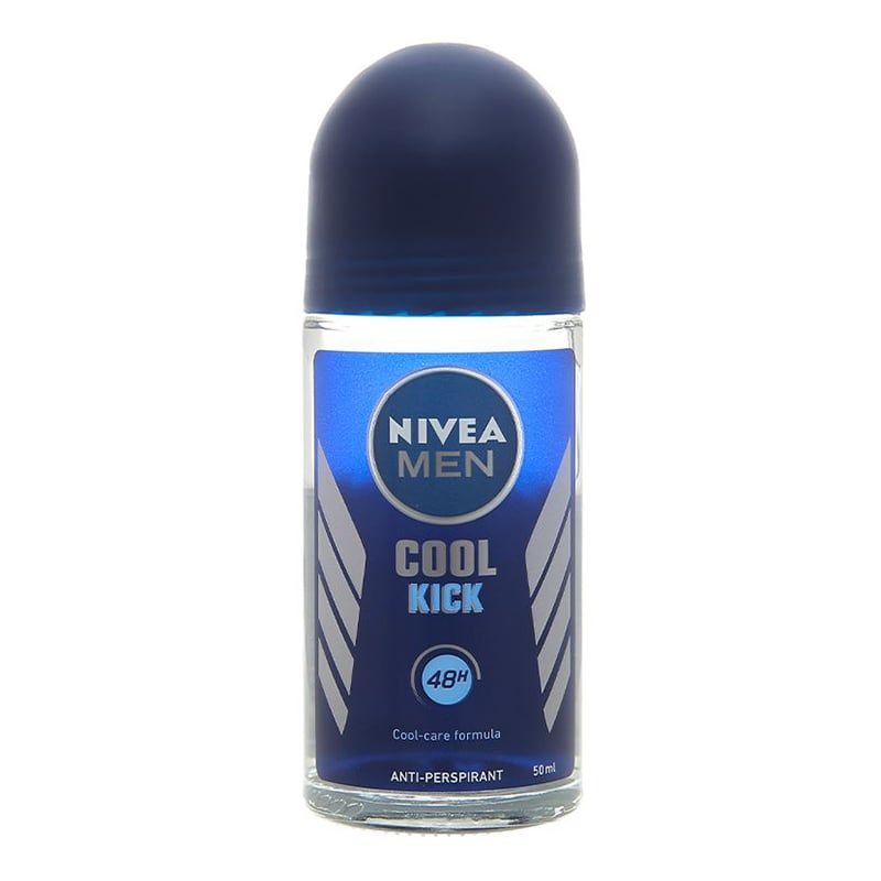  Lăn khử mùi Nivea Men Cool Kick cool active mát lạnh chai 50 ml 
