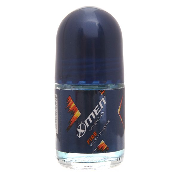  Lăn khử mùi X-Men Fire Active thơm mạnh mẽ chai 25ml 