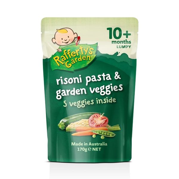  Mì ống Risoni rau củ Lumpy Rafferty’s Garden gói 170g 