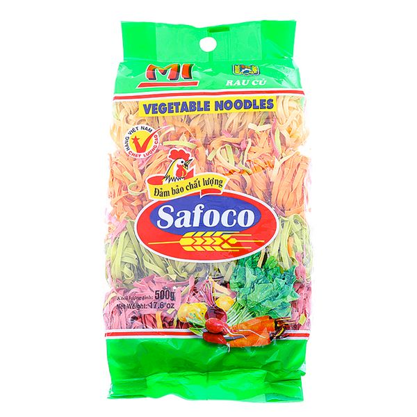  Mì cuộn rau củ Safoco gói 500g 