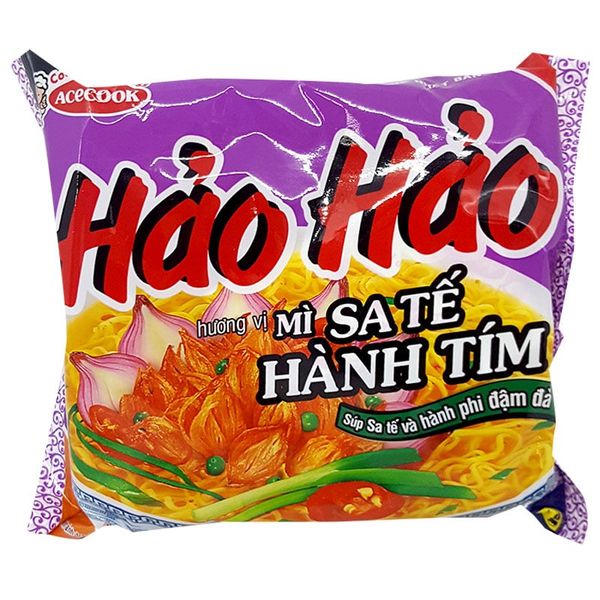  Mì Hảo Hảo hương vị Sa tế Hành tím gói 75g 