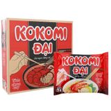  Mì Kokomi Đại tôm chua cay thùng 30 gói x 75g 