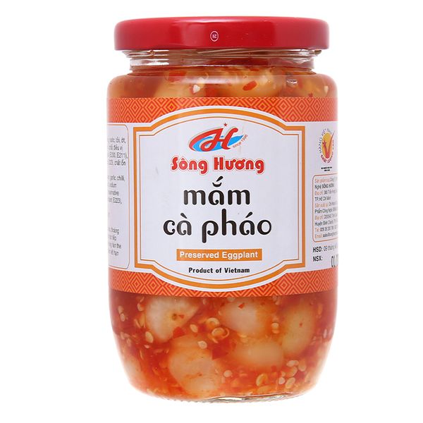  Mắm cà pháo Sông Hương hũ 390g 