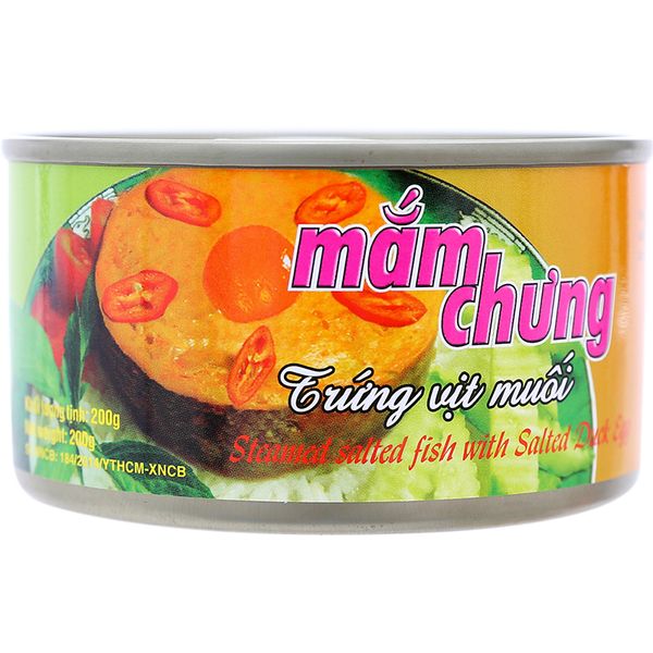  Mắm chưng trứng vịt muối Vissan 200 g 