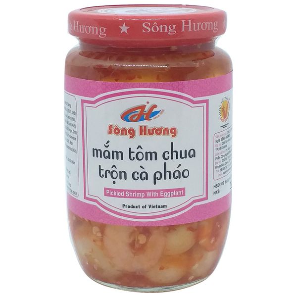  Mắm tôm chua trộn cà pháo Sông Hương hũ 430g 