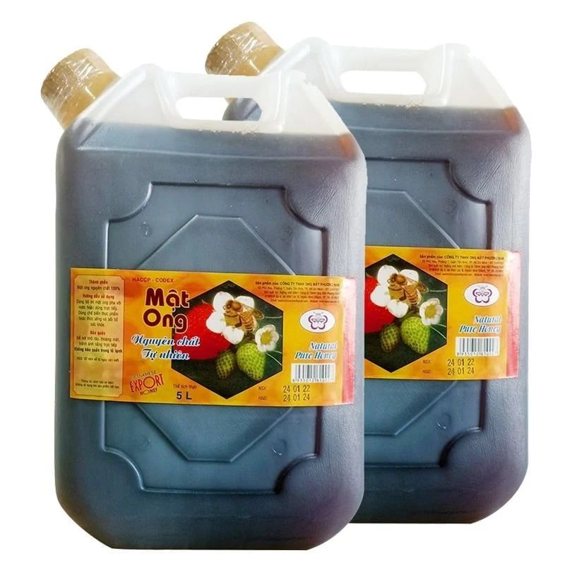  Mật ong tự nhiên nguyên chất Phương Nam can 5 lít 