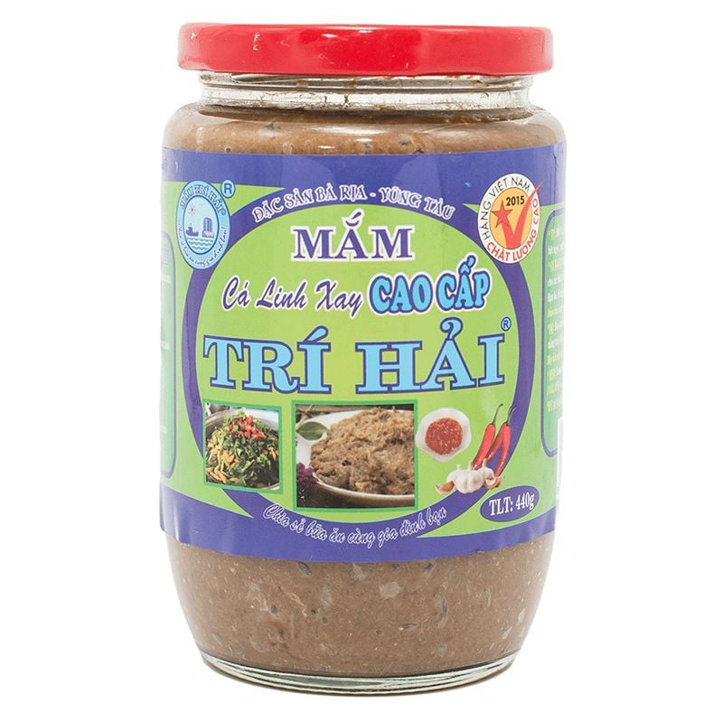  Mắm cá linh xay Trí Hải cao cấp bộ 3 hũ x 400g 