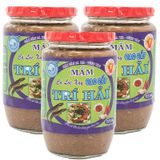  Mắm cá lóc xay Trí Hải cao cấp bộ 3 hũ x 400g 