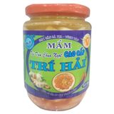  Mắm củ tỏi tôm chua ngọt Trí Hải hũ 480g 