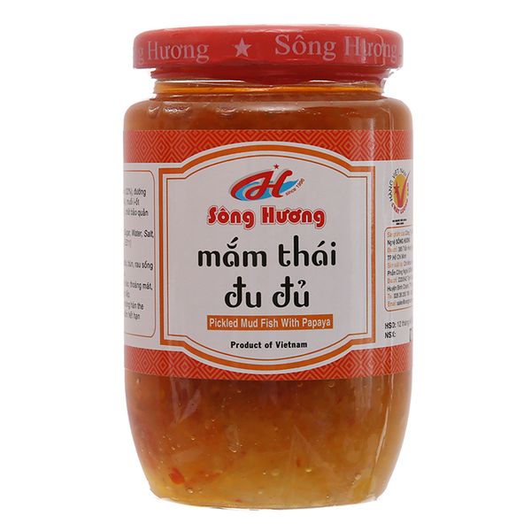  Mắm thái đu đủ Sông Hương hũ 430g 