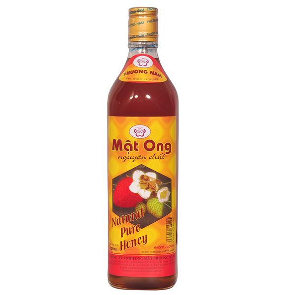  Mật ong nguyên chất Phương Nam chai 600 ml 