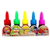  Màu thực phẩm Thiên Thành đủ 5 màu dạng nước lốc 5 chai x 5ml 