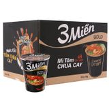  Mì 3 Miền Gold tôm chua cay đặc biệt ly 65g 